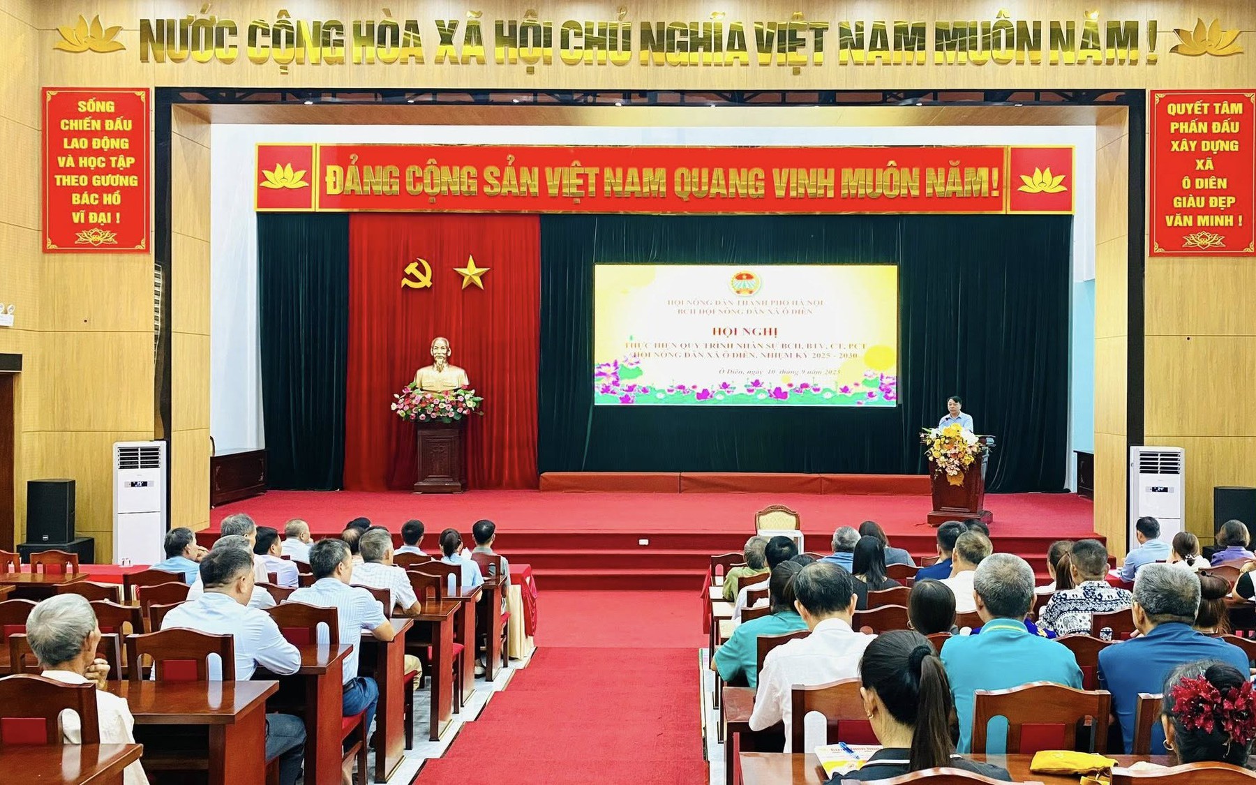 Đại hội Hội Nông dân xã Ô Diên dự kiến diễn ra vào ngày 26-9-2025