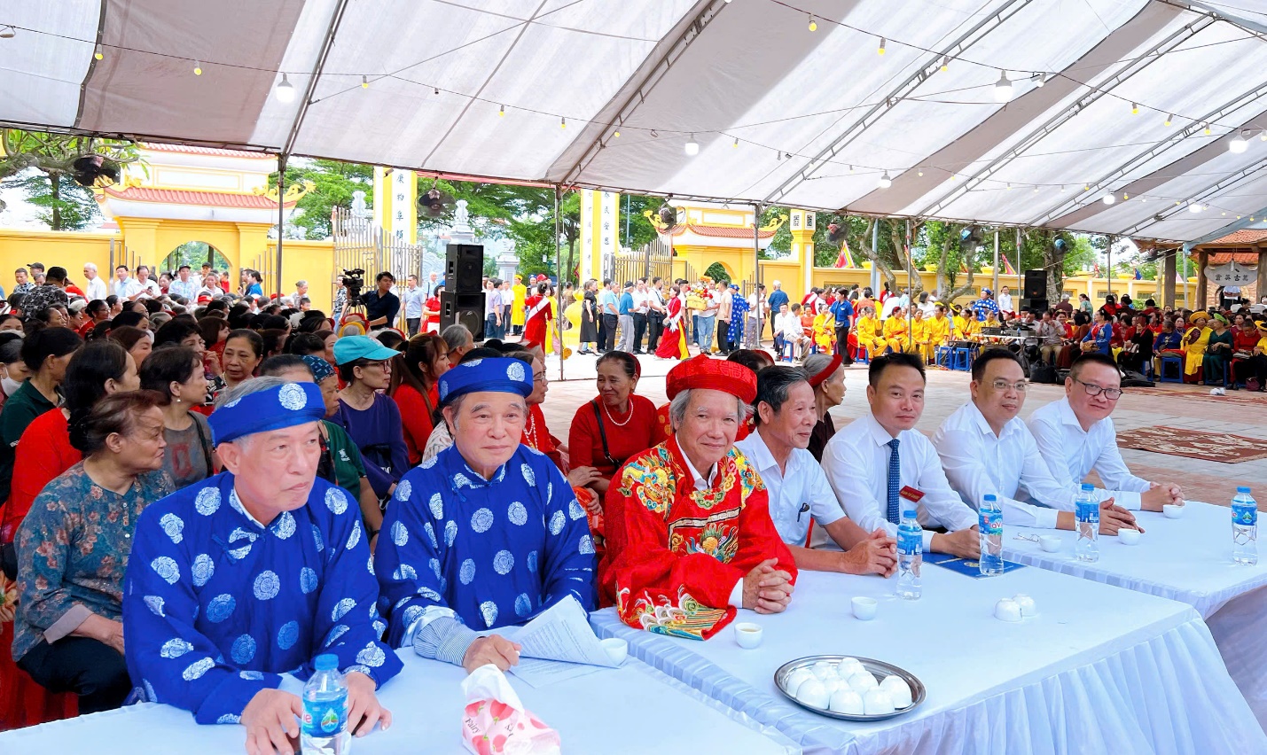 Phường Thanh Liệt: Kỷ niệm 1480 năm ngày hoá Đô Hồ Đại Vương Phạm Tu- Ảnh 1.