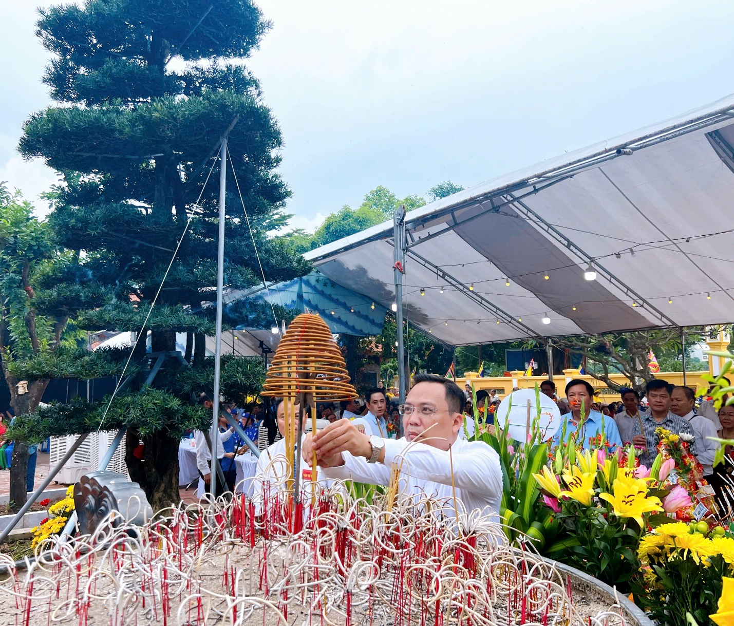 Phường Thanh Liệt: Kỷ niệm 1480 năm ngày hoá Đô Hồ Đại Vương Phạm Tu- Ảnh 5.