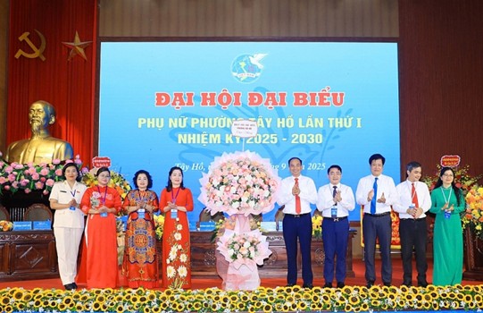 Hội Liên hiệp Phụ nữ phường Tây Hồ tổ chức thành công Đại hội lần thứ I, nhiệm kỳ 2025-2030- Ảnh 4.