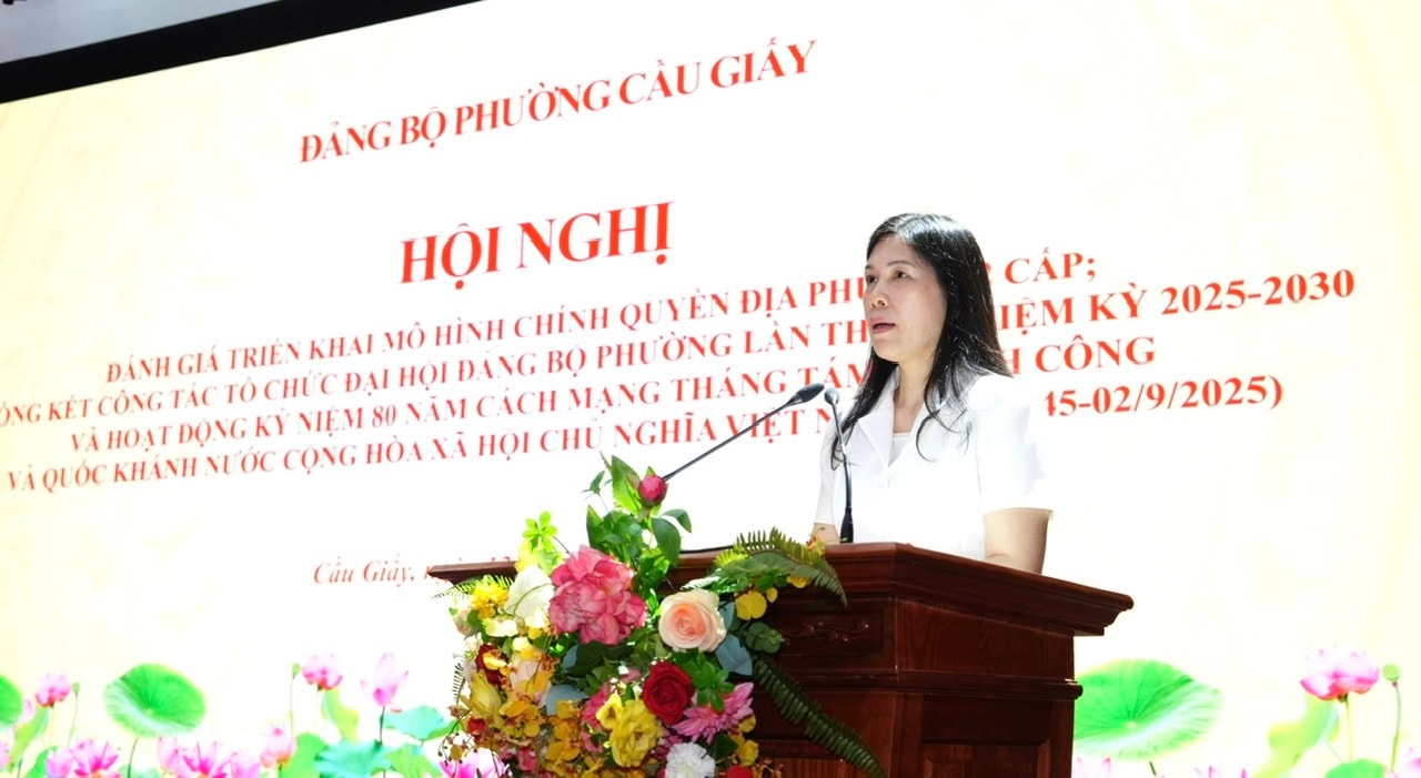 Phường Cầu Giấy: Chuyển đổi số, đào tạo cán bộ để phục vụ người dân tốt hơn- Ảnh 3.