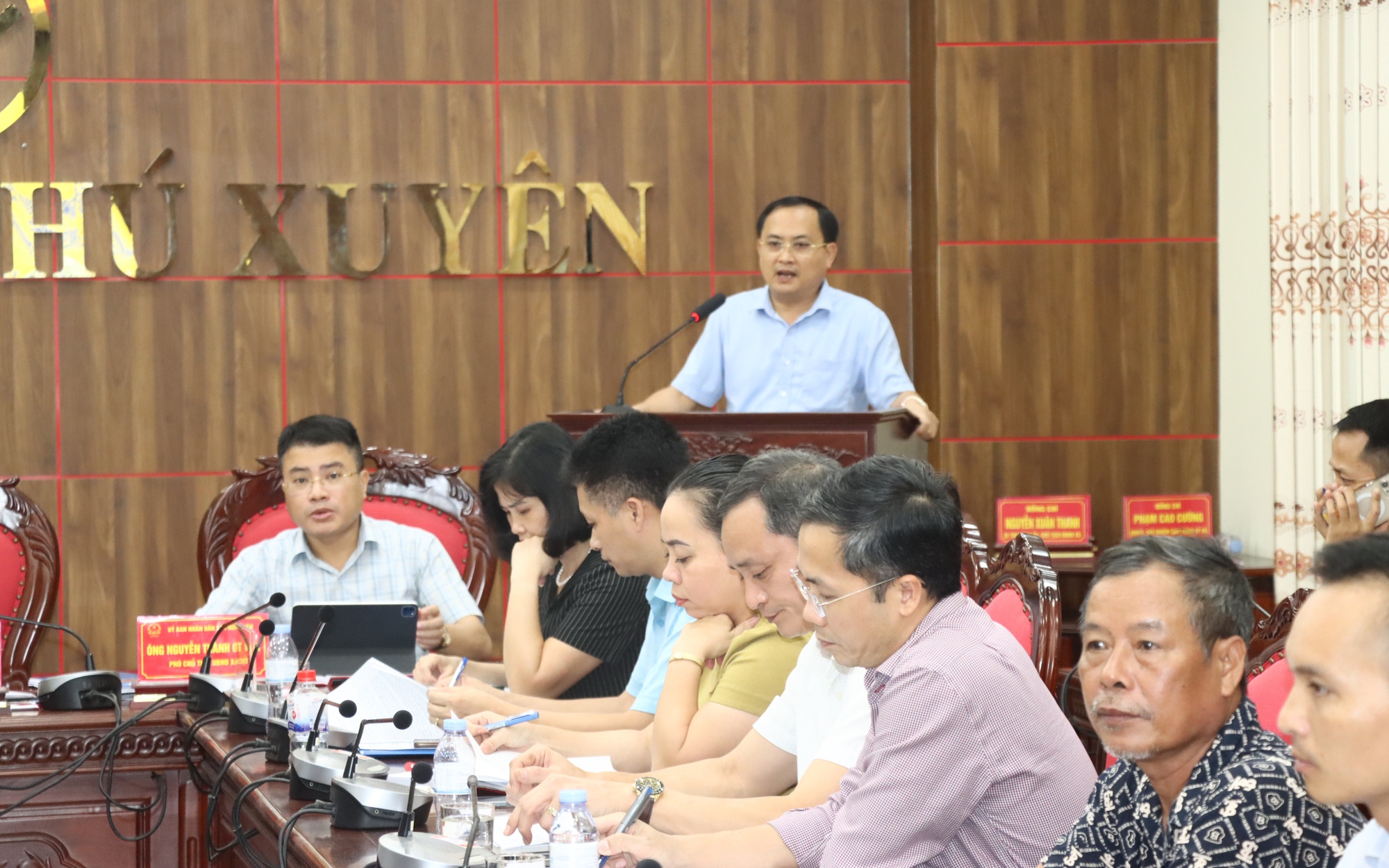 UBND xã Phú Xuyên tổ chức giao ban triển khai nhiệm vụ trọng tâm tháng 9/2025