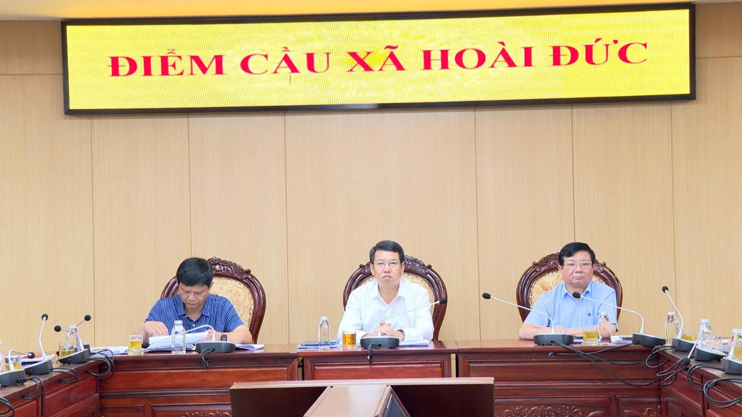 Hoài Đức dự hội nghị đánh giá tình hình triển khai vận hành mô hình chính quyền địa phương 2 cấp trên địa bàn Thành phố- Ảnh 2.