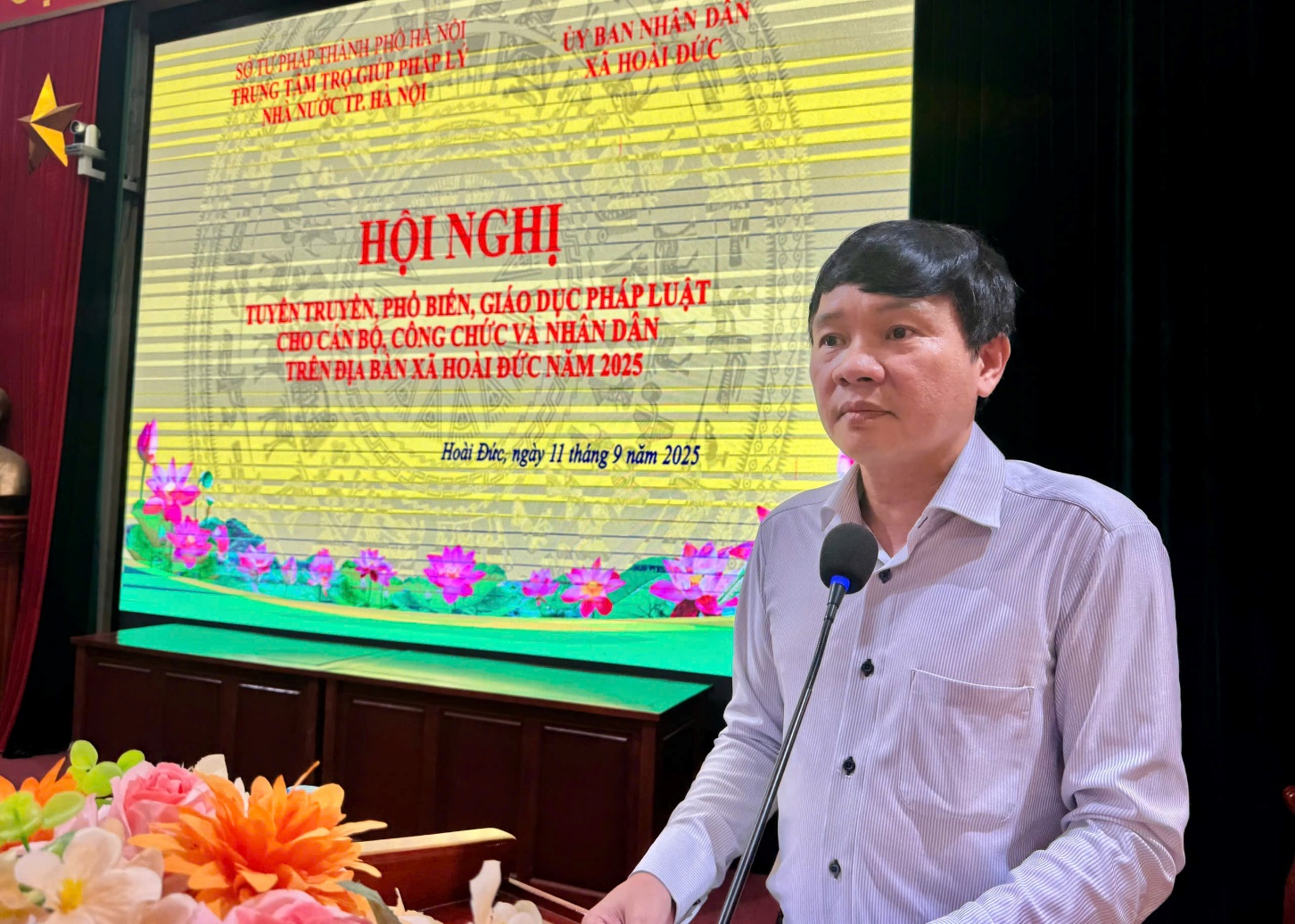 Hoài Đức tổ chức tuyên truyền, phổ biến, giáo dục pháp luật cho cán bộ, công chức, nhân dân trên địa bàn năm 2025.- Ảnh 2.