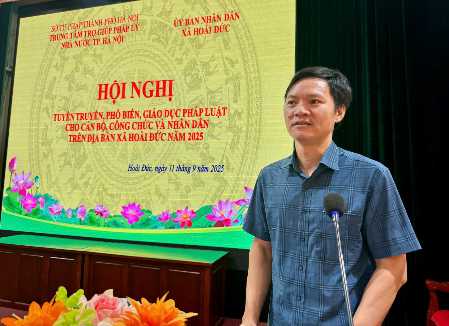 Hoài Đức tổ chức tuyên truyền, phổ biến, giáo dục pháp luật cho cán bộ, công chức, nhân dân trên địa bàn năm 2025.- Ảnh 3.