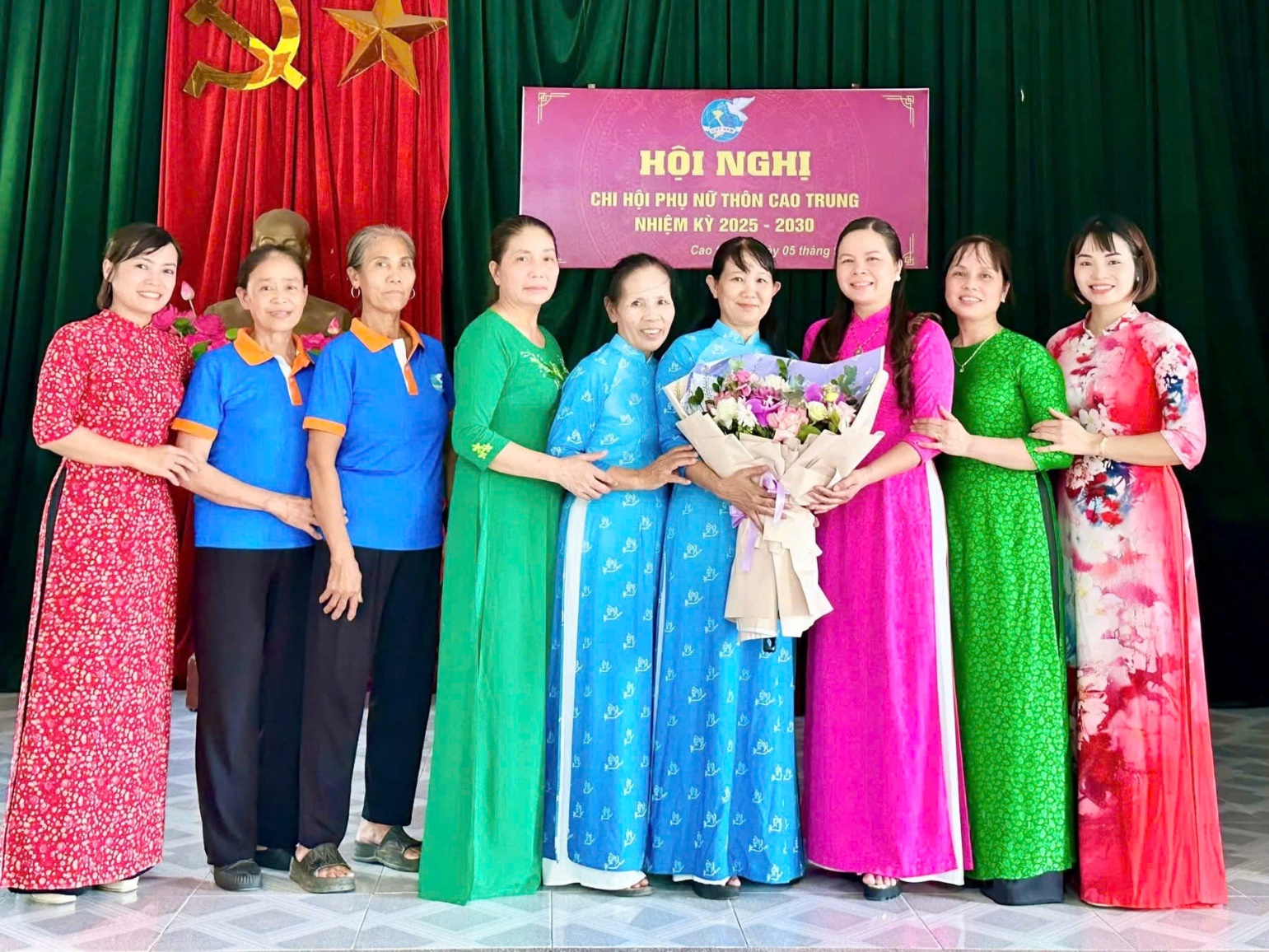 Hội Phụ nữ xã Hoài Đức tổ chức thành công 100% hội nghị Chi hội nhiệm kỳ 2025-2030- Ảnh 1.