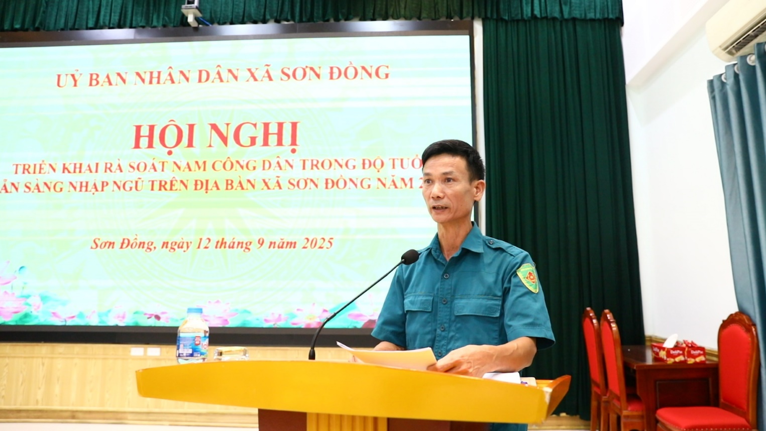 UBND xã Sơn Đồng tổ chức triển khai rà soát nam thanh niên trong độ tuổi sẵn sàng nhập ngũ năm 2026- Ảnh 3.