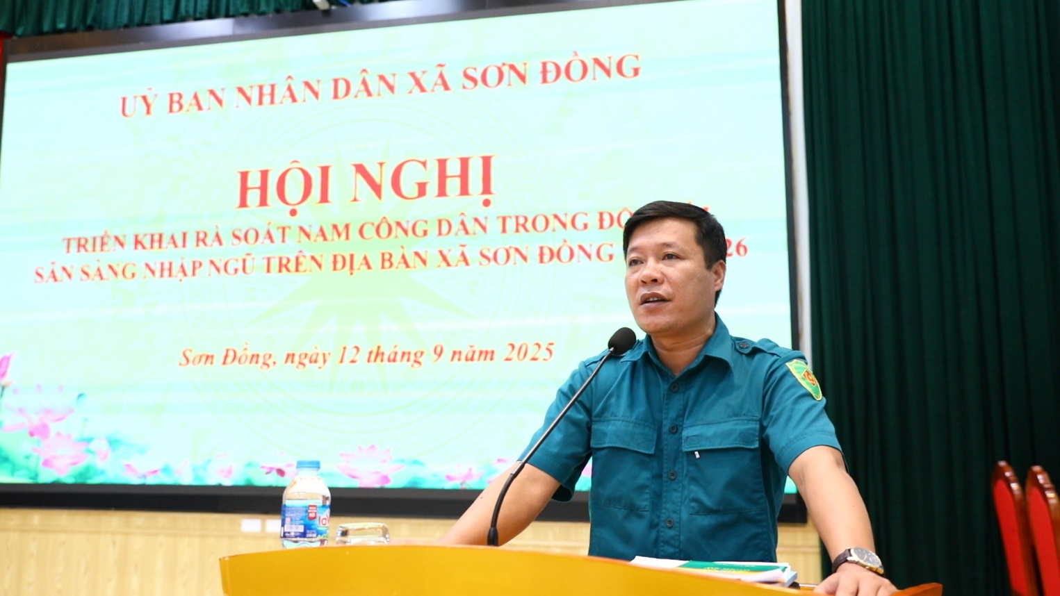 UBND xã Sơn Đồng tổ chức triển khai rà soát nam thanh niên trong độ tuổi sẵn sàng nhập ngũ năm 2026- Ảnh 4.