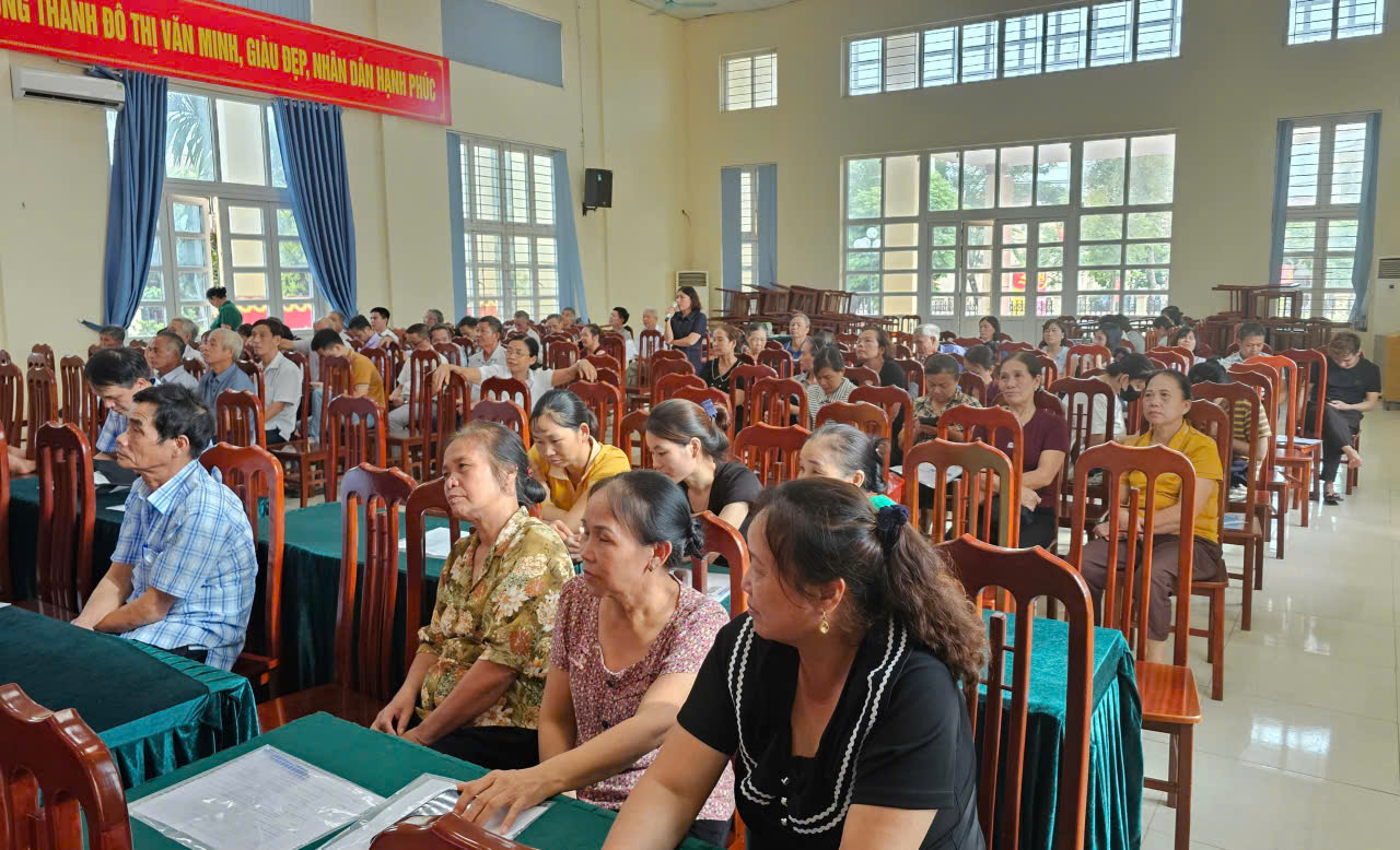 Tổ giám sát phòng chống dịch sốt xuất huyết xã Sơn Đồng được tập huấn nghiệp vụ- Ảnh 4.