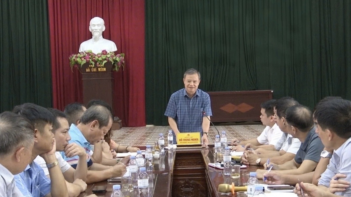 Xã An Khánh làm việc với một số Thôn, Tổ dân phố trên địa bàn- Ảnh 1.