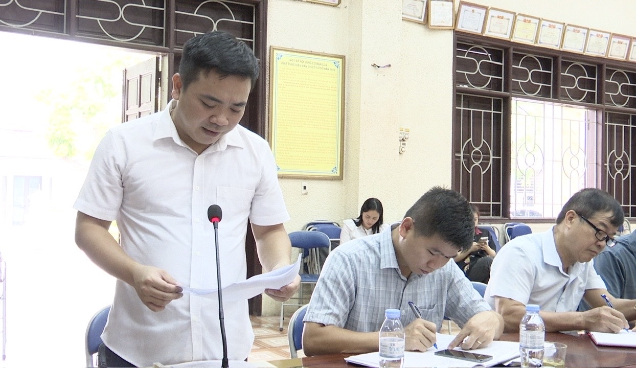 Xã An Khánh làm việc với một số Thôn, Tổ dân phố trên địa bàn- Ảnh 3.