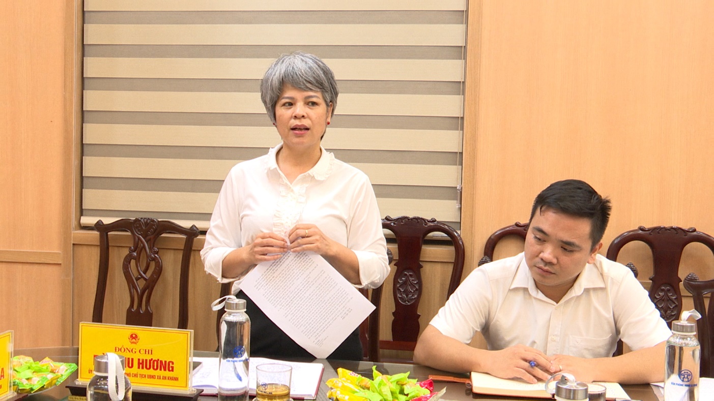 Đồng chí Phó Bí thư Đảng uỷ, Chủ tịch UBND xã An Khánh Hồ Trung Nghĩa làm việc với Điểm Phục vụ hành chính công- Ảnh 7.