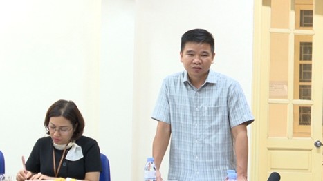 Đồng chí Hồ Trung Nghĩa - Phó Bí thư Đảng uỷ, Chủ tịch UBND xã An Khánh làm việc với Trạm Y tế xã- Ảnh 4.