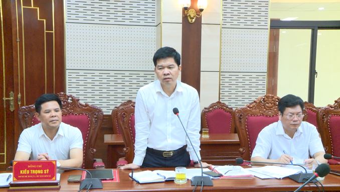 Thường trực Đảng uỷ xã nghe báo cáo tiến độ các dự án trọng điểm trên địa bàn- Ảnh 2.