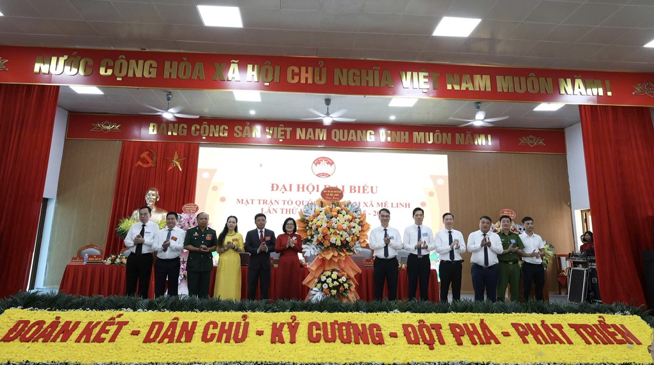 Đại hội MTTQ Việt Nam xã Mê Linh: Tăng cường khối đại đoàn kết, quyết tâm xây dựng quê hương giàu đẹp- Ảnh 6.