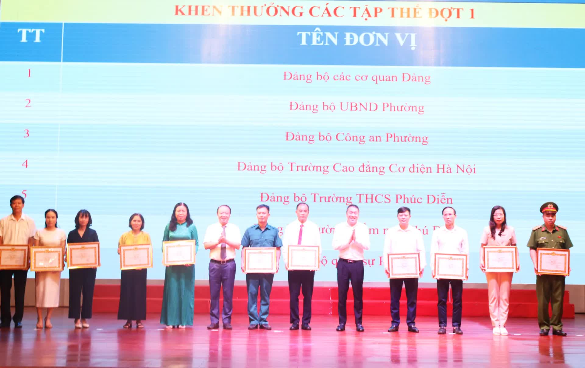 Phường Phú Diễn tổng kết Đại hội Đảng bộ lần thứ I: khen thưởng gần 100 tập thể, cá nhân xuất sắc- Ảnh 2.