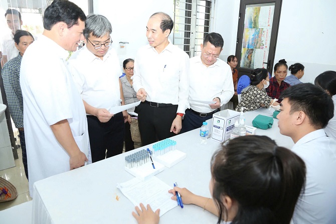 Xã Tiến Thắng phát động chương trình khám, quản lý sức khỏe cho nhân dân- Ảnh 3.
