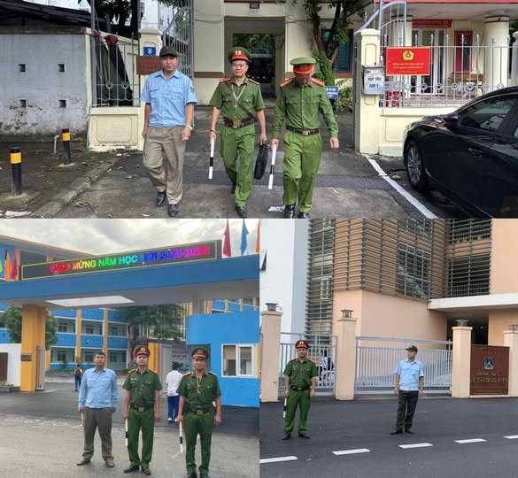 Công an phường Bồ Đề triển khai cao điểm tuyên truyền, kiểm tra, xử vi phạm quy định về trật tự an toàn giao thông- Ảnh 1.