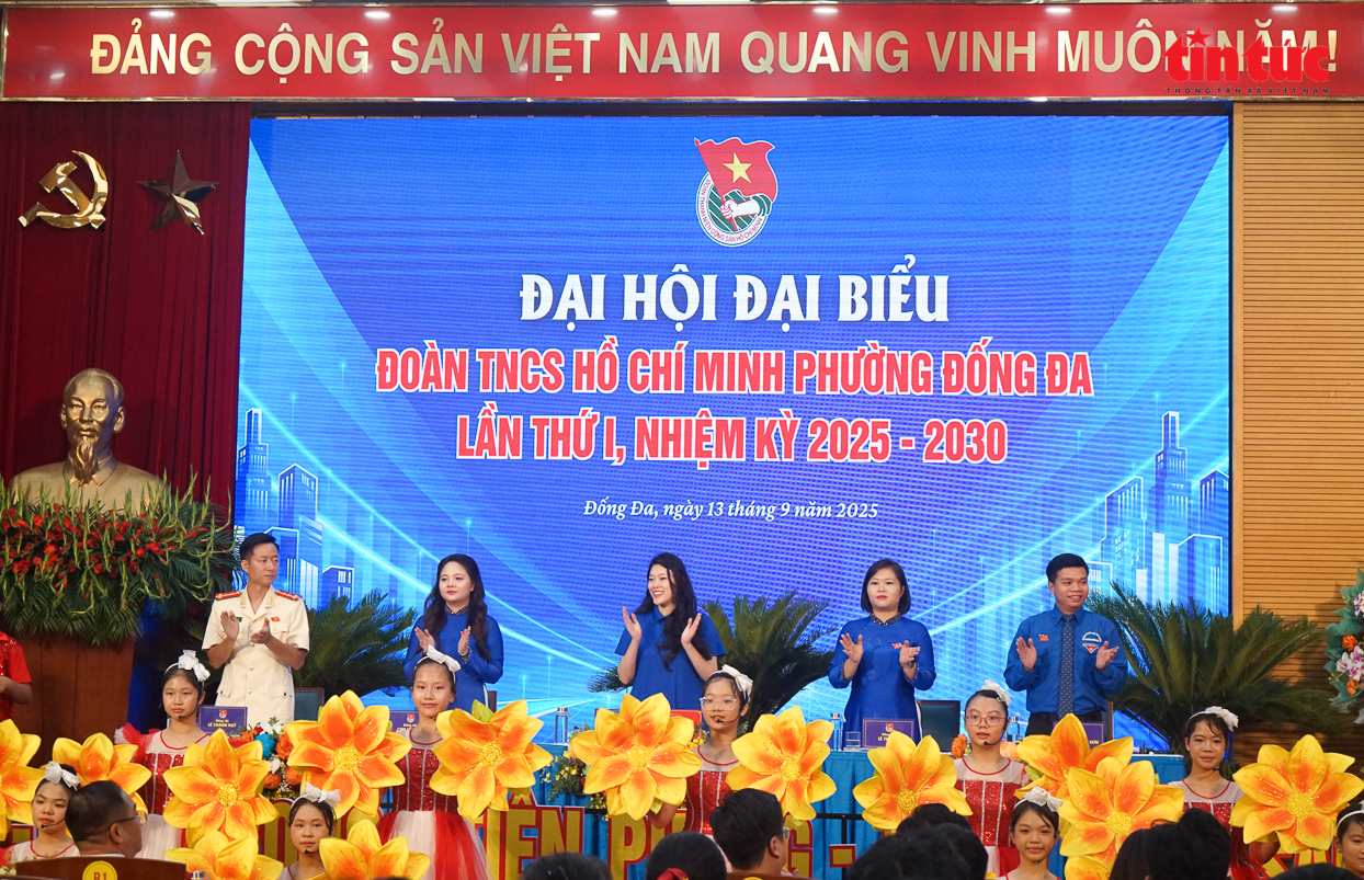 Đại hội đại biểu Đoàn Thanh niên Cộng sản Hồ Chí Minh phường Đống Đa lần thứ nhất- Ảnh 4.