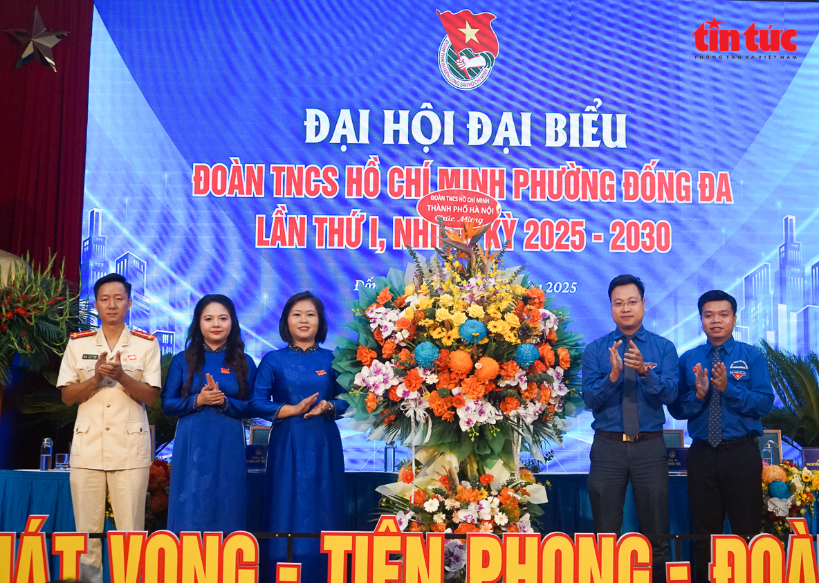 Đại hội đại biểu Đoàn Thanh niên Cộng sản Hồ Chí Minh phường Đống Đa lần thứ nhất- Ảnh 7.