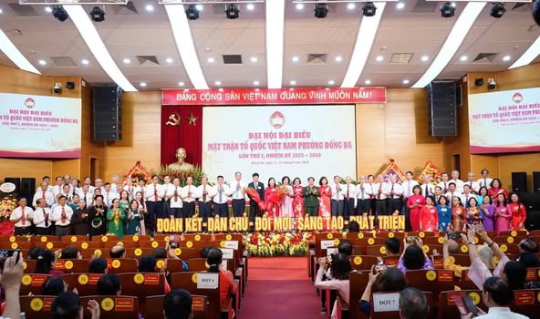 Hoàn thành việc tổ chức Đại hội MTTQ và các tổ chức chính trị - xã hội phường Đống Đa- Ảnh 3.