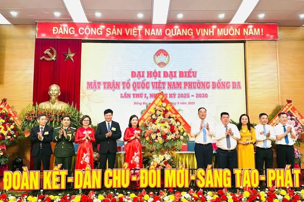 Hoàn thành việc tổ chức Đại hội MTTQ và các tổ chức chính trị - xã hội phường Đống Đa- Ảnh 4.
