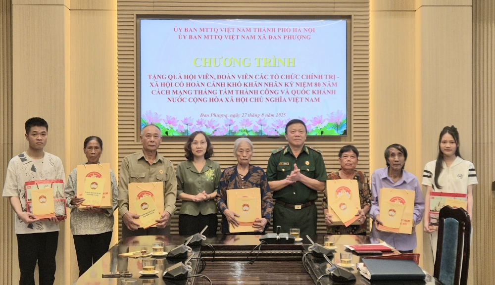 Xây dựng MTTQ xã Đan Phượng ngày càng vững mạnh, gắn kết, phát triển bền vững- Ảnh 3.