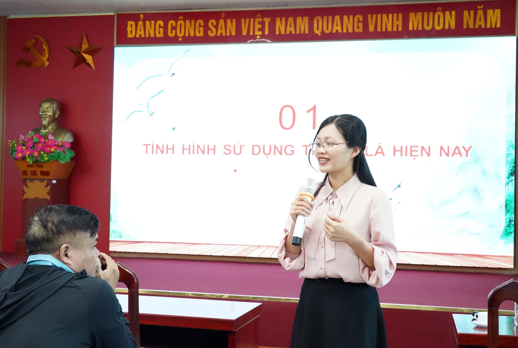 Phường Chương Mỹ tập huấn phòng, chống tác hại của thuốc lá- Ảnh 2.