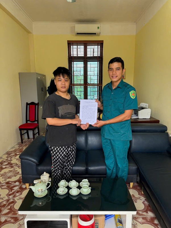 3 thanh niên xã An Khánh viết đơn tình nguyện nhập ngũ năm 2026- Ảnh 3.