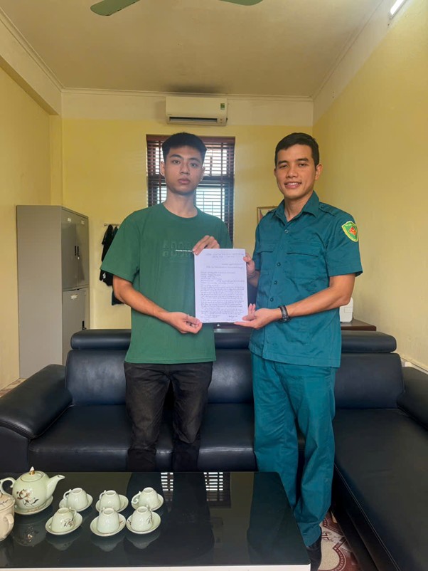 3 thanh niên xã An Khánh viết đơn tình nguyện nhập ngũ năm 2026- Ảnh 5.