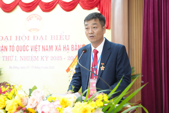 Đại hội đại biểu Ủy ban MTTQ Việt Nam xã Hạ Bằng, lần thứ I, nhiệm kỳ 2025 - 2030 thành công tốt đẹp- Ảnh 12.