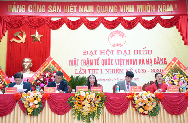 Đại hội đại biểu Ủy ban MTTQ Việt Nam xã Hạ Bằng, lần thứ I, nhiệm kỳ 2025 - 2030 thành công tốt đẹp- Ảnh 7.