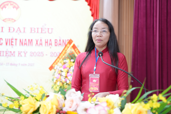 Đại hội đại biểu Ủy ban MTTQ Việt Nam xã Hạ Bằng, lần thứ I, nhiệm kỳ 2025 - 2030 thành công tốt đẹp- Ảnh 8.