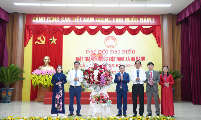 Đại hội đại biểu Ủy ban MTTQ Việt Nam xã Hạ Bằng, lần thứ I, nhiệm kỳ 2025 - 2030 thành công tốt đẹp- Ảnh 3.