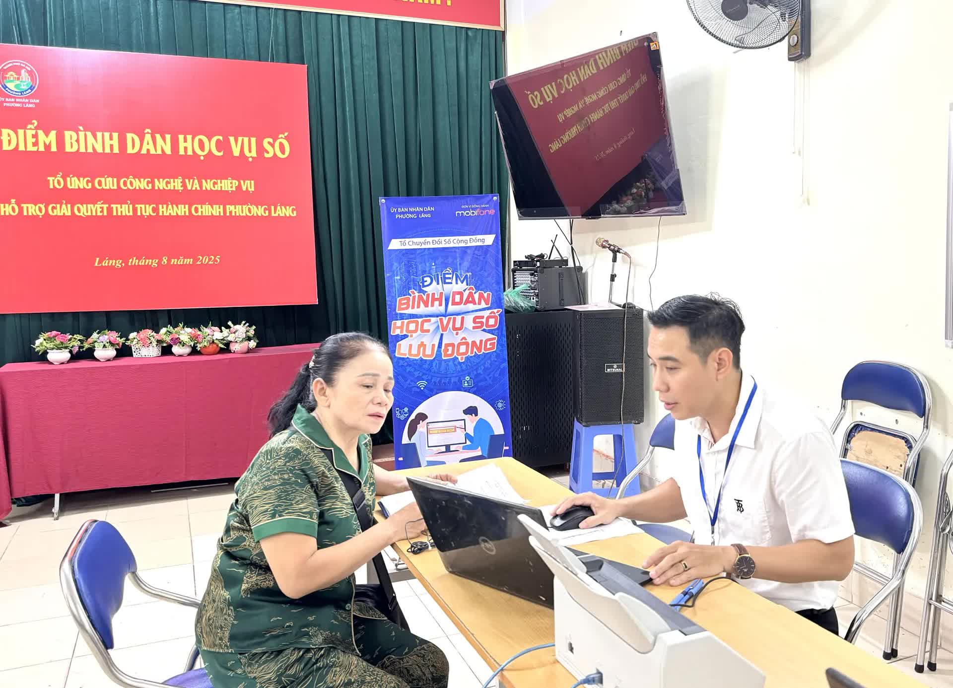 Phường Láng cấp giấy phép xây dựng toàn trình đầu tiên cho công dân- Ảnh 1.