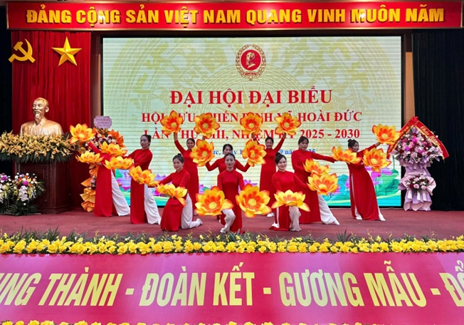 Hội Cựu chiến binh xã Hoài Đức tổ chức Đại hội đại biểu lần thứ VIII, nhiệm kỳ 2025-2030- Ảnh 7.