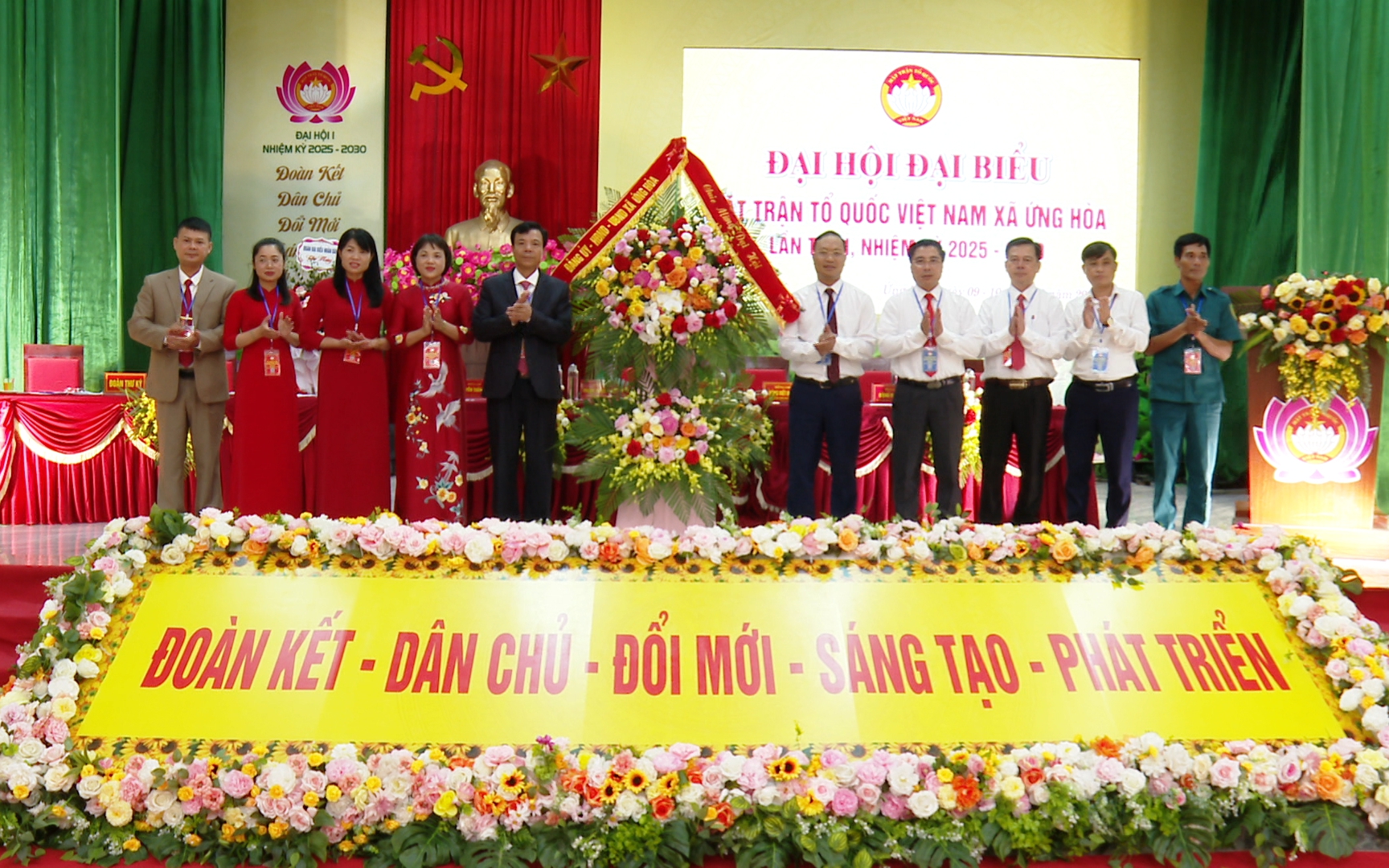 MẶT TRẬN TỔ QUỐC XÃ ỨNG HÒA: PHÁT HUY SỨC MẠNH ĐẠI ĐOÀN KẾT TOÀN DÂN.