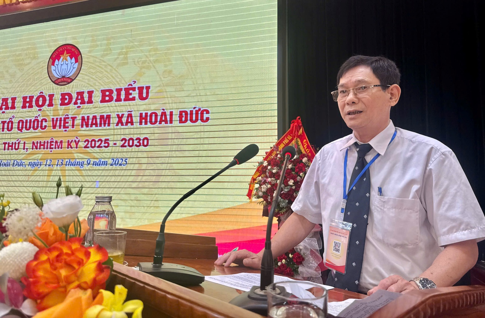 Đại hội đại biểu MTTQ Việt Nam xã Hoài Đức lần thứ I, nhiệm kỳ 2025 – 2030 thành công tốt đẹp- Ảnh 8.
