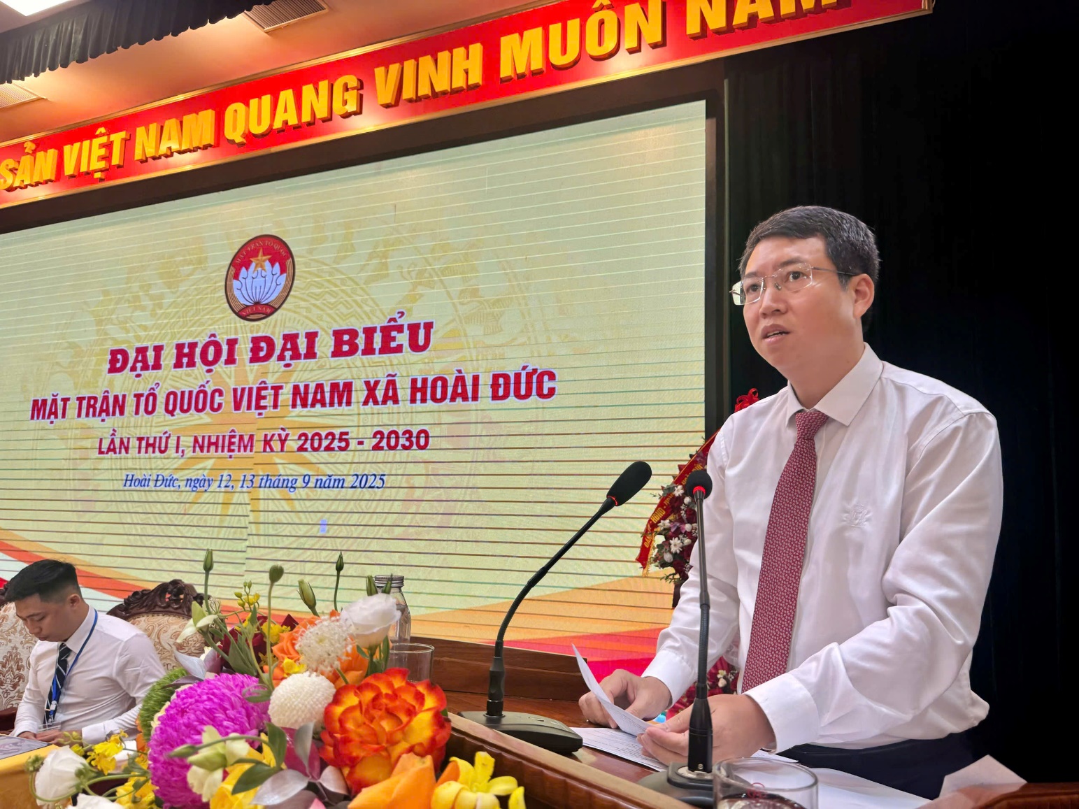 Đại hội đại biểu MTTQ Việt Nam xã Hoài Đức lần thứ I, nhiệm kỳ 2025 – 2030 thành công tốt đẹp- Ảnh 13.