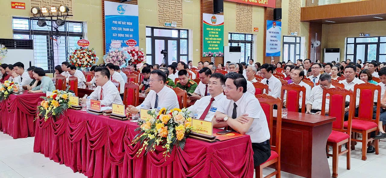Đại hội Đại biểu MTTQ Việt Nam xã Hát Môn lần thứ I, nhiệm kỳ 2025-20230- Ảnh 2.