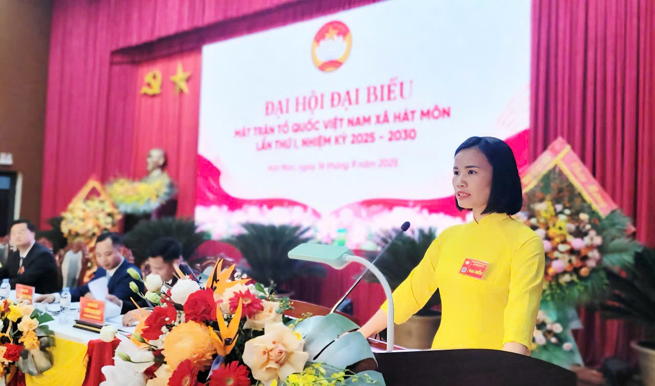 Đại hội Đại biểu MTTQ Việt Nam xã Hát Môn lần thứ I, nhiệm kỳ 2025-20230- Ảnh 4.