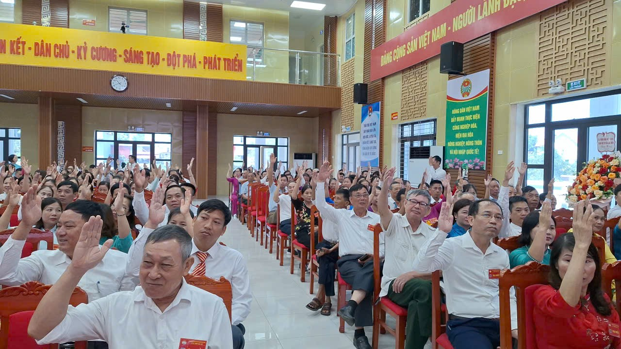 Đại hội Đại biểu MTTQ Việt Nam xã Hát Môn lần thứ I, nhiệm kỳ 2025-20230- Ảnh 7.
