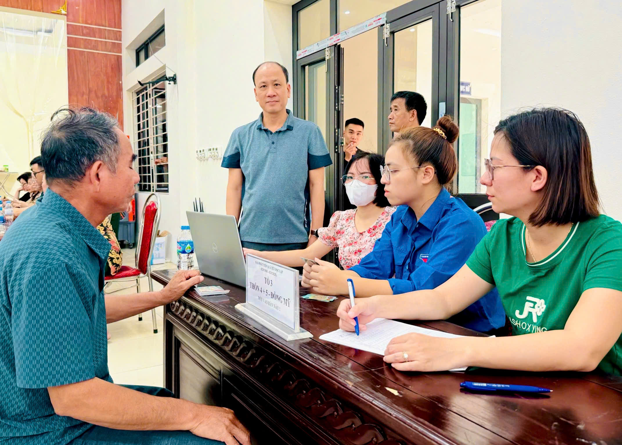 Nam Phù hoàn thành chi trả quà 2/9 của Chính phủ: đúng tiến độ, người dân đồng tình, phấn khởi