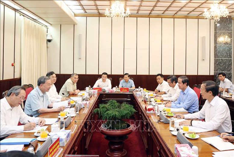 Phát biểu của Tổng Bí thư Tô Lâm tại Hội nghị toàn quốc quán triệt, triển khai thực hiện 4 Nghị quyết của Bộ Chính trị- Ảnh 12.