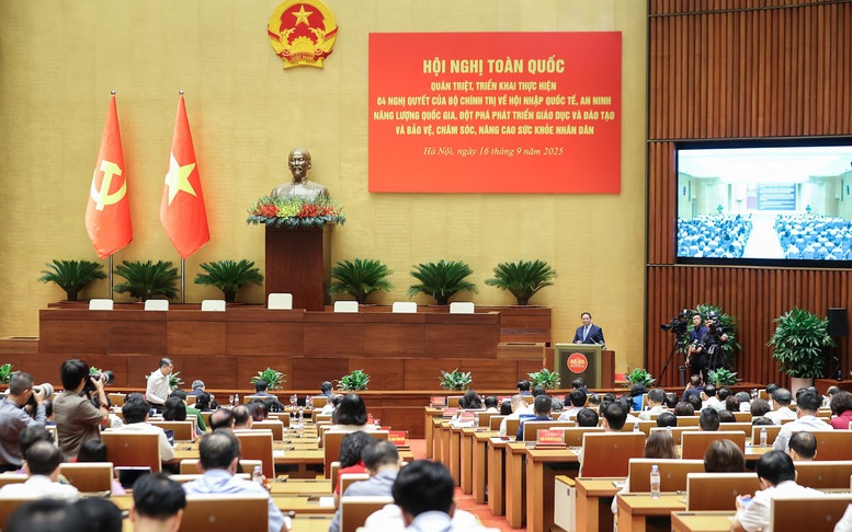 Phát biểu của Tổng Bí thư Tô Lâm tại Hội nghị toàn quốc quán triệt, triển khai thực hiện 4 Nghị quyết của Bộ Chính trị- Ảnh 8.