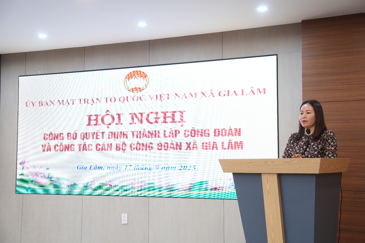 Gia Lâm công bố Quyết định thành lập Công đoàn xã- Ảnh 5.