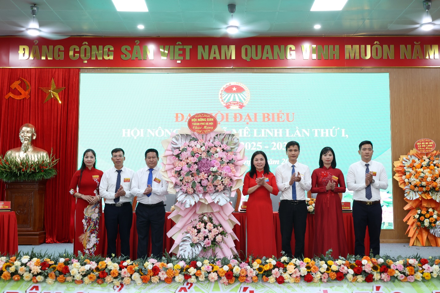 Đại hội đại biểu Hội Nông dân xã Mê Linh thành công tốt đẹp- Ảnh 3.