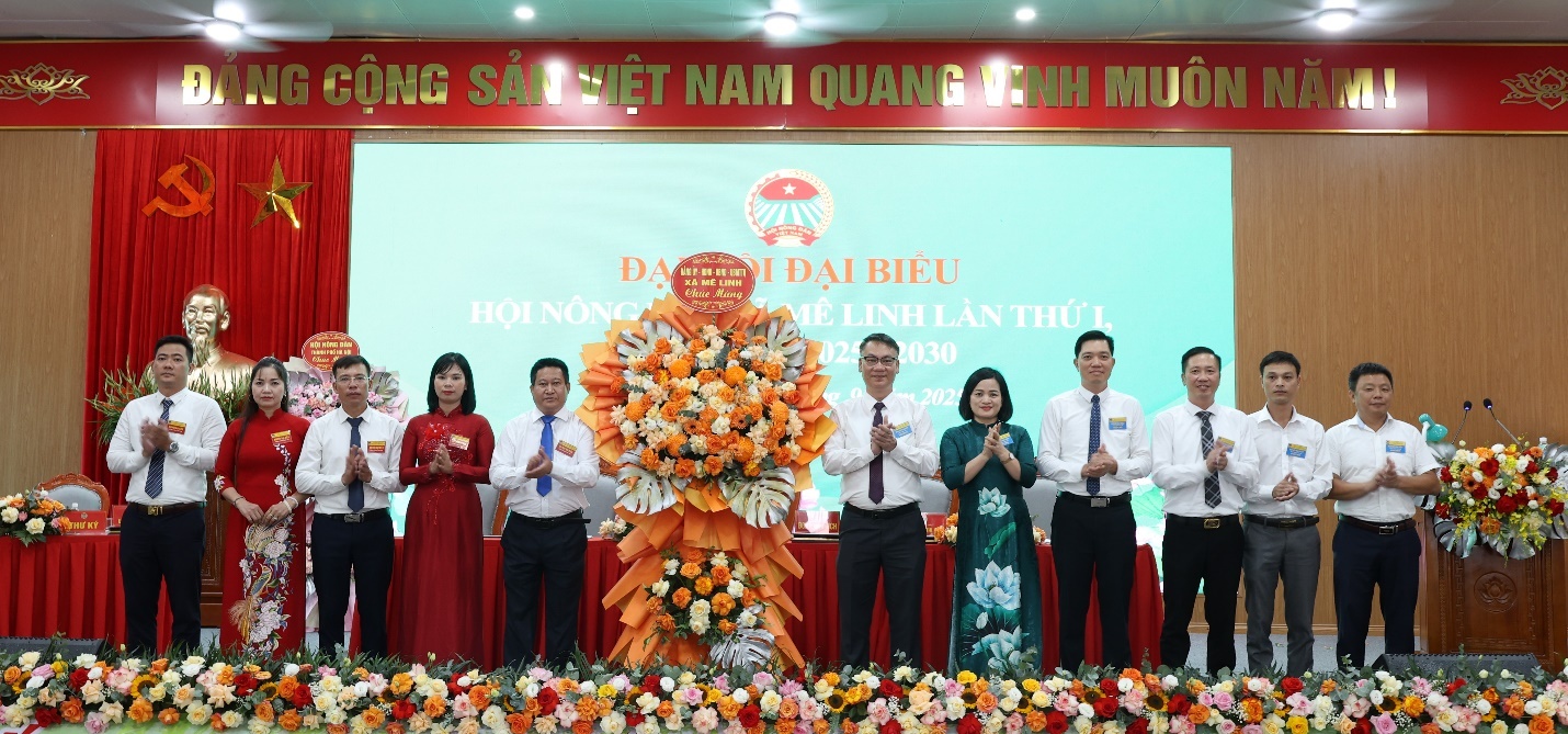 Đại hội đại biểu Hội Nông dân xã Mê Linh thành công tốt đẹp- Ảnh 5.