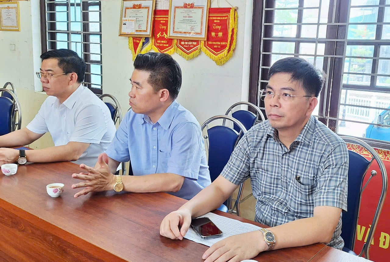 Lãnh đạo UBND xã Hát Môn khảo sát hoạt động các Nhà văn hóa trên địa bàn- Ảnh 2.