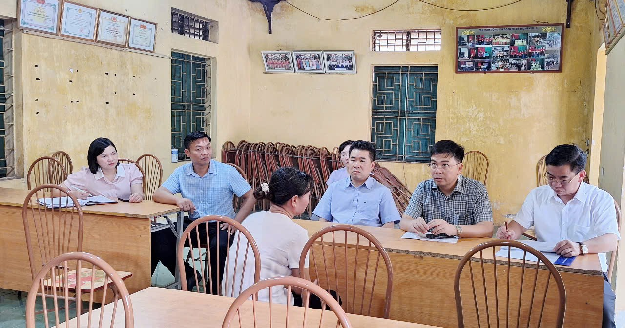 Lãnh đạo UBND xã Hát Môn khảo sát hoạt động các Nhà văn hóa trên địa bàn- Ảnh 3.